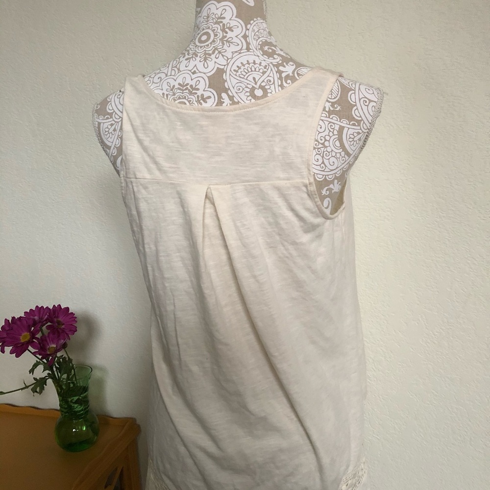 Beige tank